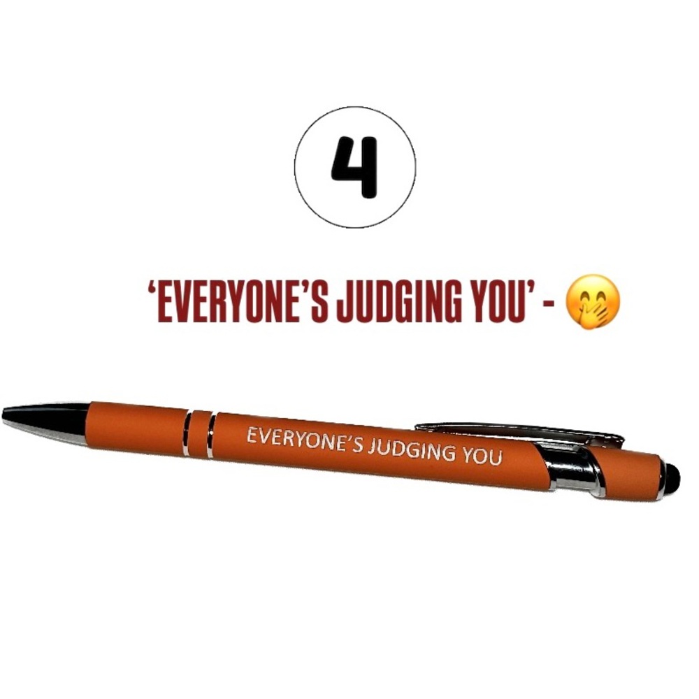 Funny Phrase Pen (1) with Stylus - Picture 6 of 16